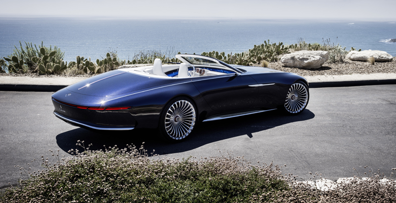 Mercedes-Maybach Electric Vision 6 Cabriolet Concept 2017 